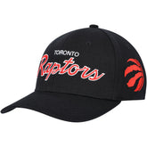 Toronto Raptors MVP Team Script 2.0 Stretch Snapback Hat - Black | Mitchell & Ness cheap