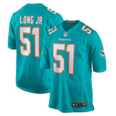 David Long Jr. Miami Dolphins Game Jersey - Aqua | Nike cheap