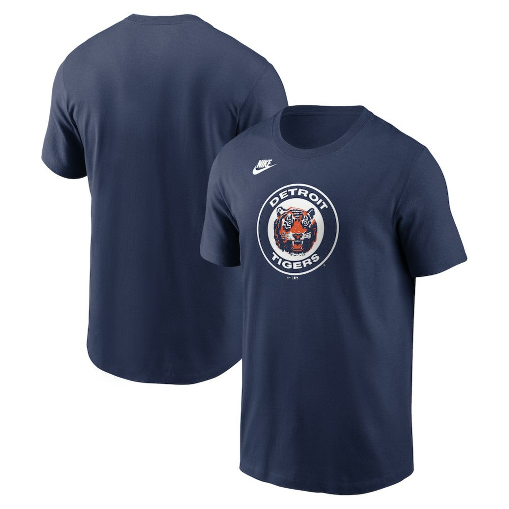 Detroit Tigers Cooperstown Collection T-Shirt - Navy | Nike