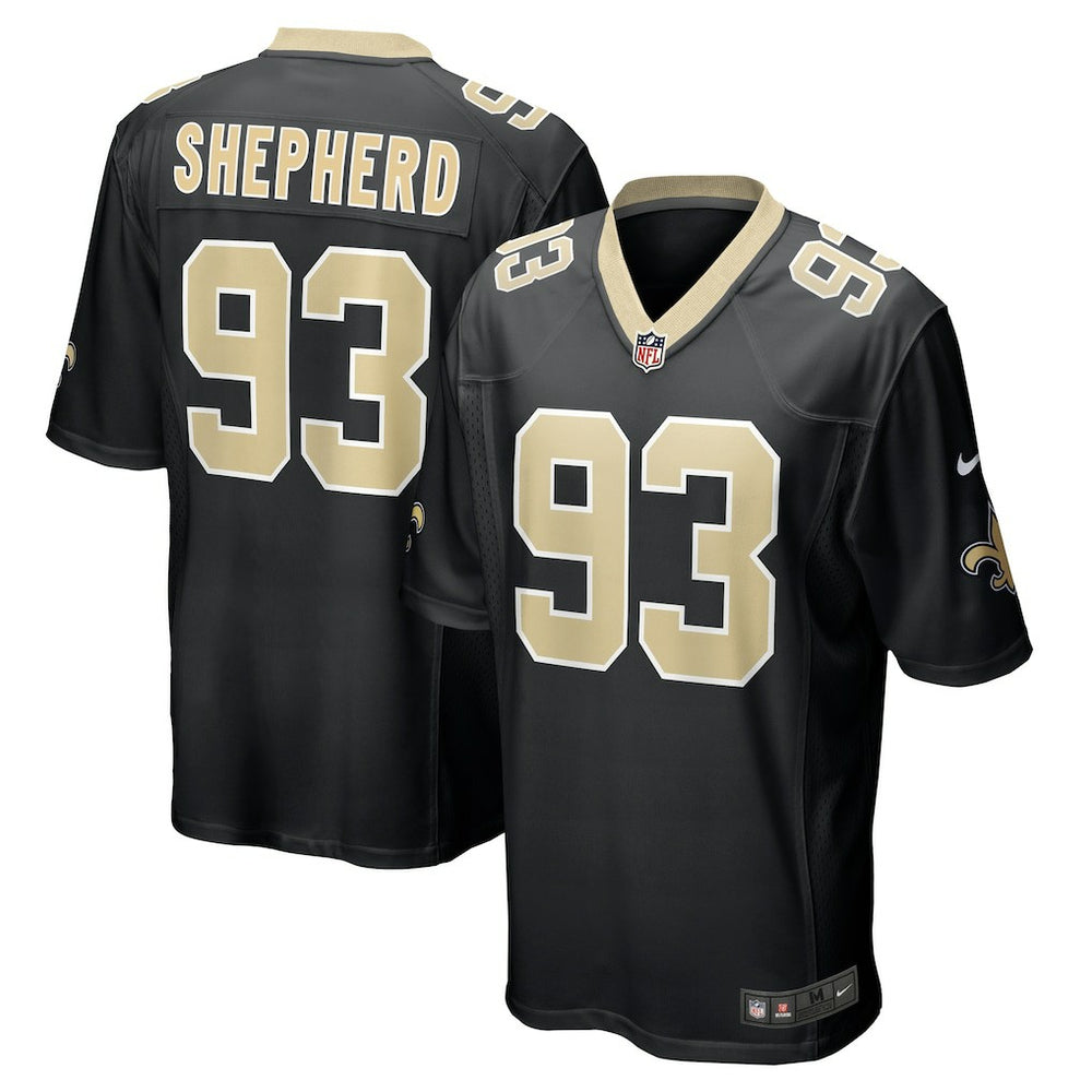 Nathan Shepherd New Orleans Saints Game Jersey - Black | Nike cheap