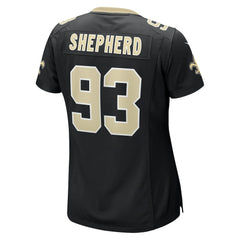 Nathan Shepherd New Orleans Saints Women's Game Jersey - Black | Nike discount