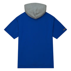 Los Angeles Rams Postgame Short Sleeve Hoodie - Royal on sale
