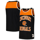 Cincinnati Bengals Heritage Colorblock Tank Top - Black/Orange online