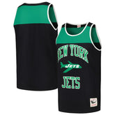 New York Jets Heritage Colorblock Tank Top - Black/Green online