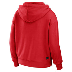 St. Louis Cardinals WEAR by Erin Andrews Women's Color Block Full-Zip Hoodie - Red/White