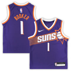 Devin Booker Phoenix Suns Preschool Swingman Player Jersey - Icon Edition - Purple | Nike sale