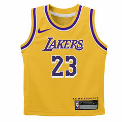 LeBron James Los Angeles Lakers Preschool Dri-FIT Swingman Player Jersey - Icon Edition - Gold | Nike sale