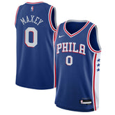 Tyrese Maxey Philadelphia 76ers Youth Swingman Jersey - Icon Edition - Royal | Nike shop