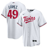 Pablo López Minnesota Twins Home Replica Player Jersey - White | Nike