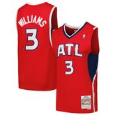 Lou Williams Atlanta Hawks 2013/14 Hardwood Classics Swingman Jersey - Red | Mitchell & Ness for sale