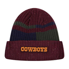 Dallas Cowboys Pro Standard Speckled Cuffed Knit Hat - Burgundy discount