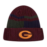 Green Bay Packers Pro Standard Speckled Cuffed Knit Hat - Burgundy discount
