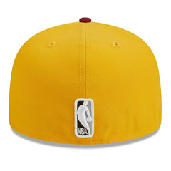 Boston Celtics Fall Leaves 2-Tone 59FIFTY Fitted Hat - Yellow/Red | New Era cheap