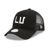 Las Vegas Raiders New Era Women's McGee Trucker 9FORTY Adjustable Hat - Black online