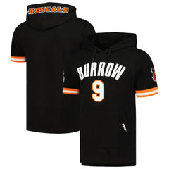 Joe Burrow Cincinnati Bengals Pro Standard Player Name & Number Hoodie T-Shirt - Black sale