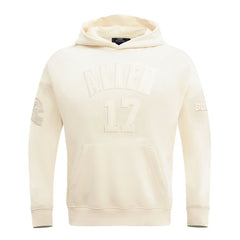 Josh Allen Buffalo Bills Pro Standard Player Name & Number Pullover Hoodie - Cream cheap