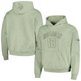 Justin Jefferson Minnesota Vikings Pro Standard Player Name & Number Pullover Hoodie - Light Green discount