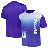 Philadelphia 76ers Big & Tall Sublimated T-Shirt - Royal outlet