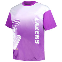 Los Angeles Lakers Big & Tall Sublimated T-Shirt - Purple discount