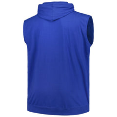 Philadelphia 76ers Big & Tall Jersey Muscle Pullover Hoodie - Royal | Fanatics discount