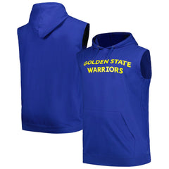 Golden State Warriors Big & Tall Jersey Muscle Pullover Hoodie sale - Royal | Fanatics shop