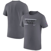 Paris Saint-Germain Verbiage T-Shirt - Gray | Nike outlet