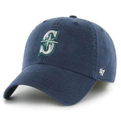 Seattle Mariners Franchise Logo Fitted Hat - Navy | 47 brand