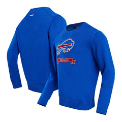Buffalo Bills Pro Standard Prep Knit Sweater - Royal for sale