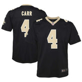 Derek Carr New Orleans Saints Youth Game Jersey - Black | Nike discount