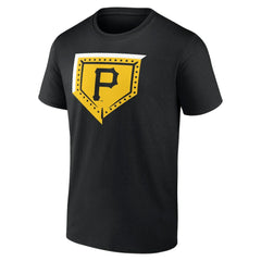 Pittsburgh Pirates Hometown Steel Plate T-Shirt - Black