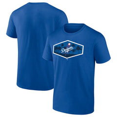 Los Angeles Dodgers Hometown Scoreboard T-Shirt - Royal