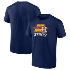 Houston Astros Hometown Throwback Stros T-Shirt - Navy