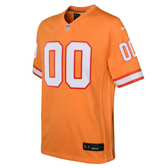 Tampa Bay Buccaneers Youth Custom Throwback Game Jersey - Orange | Nike online