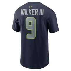 Kenneth Walker III Seattle Seahawks Player Name & Number T-Shirt - College Navy | Nike online