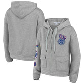 Buffalo Bills WEAR by Erin Andrews Women's Full-Zip Hoodie - Heather Gray discount