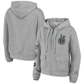 Las Vegas Raiders WEAR by Erin Andrews Women's Full-Zip Hoodie - Heather Gray online