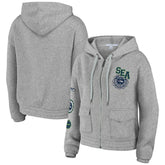 Seattle Seahawks WEAR by Erin Andrews Women's Full-Zip Hoodie - Heather Gray online
