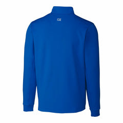 New York Mets Cutter & Buck Traverse Stretch Quarter-Zip Pullover Top - Royal