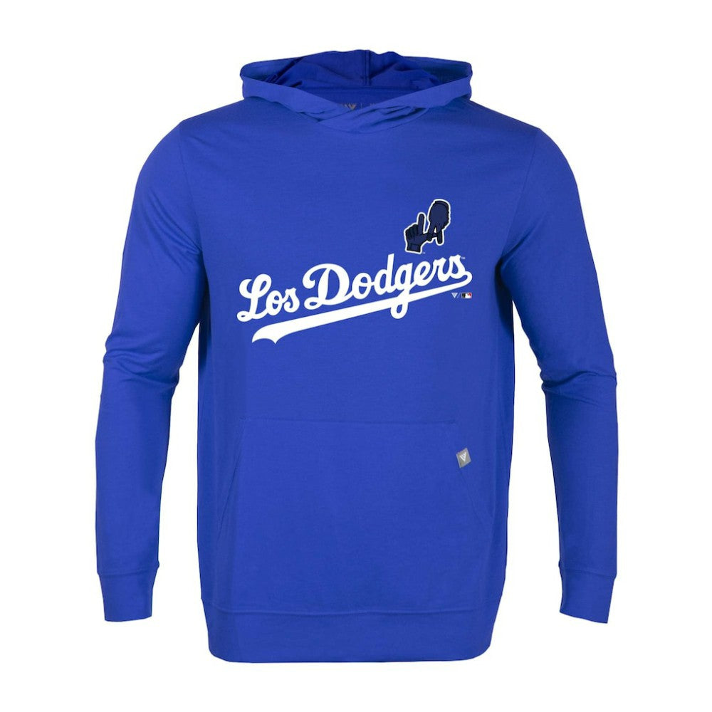 Los Angeles Dodgers Levelwear City Connect Relay Core Logo Pullover Hoodie - Royal