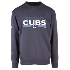 Chicago Cubs Levelwear City Connect Zane No Hitter Pullover Sweatshirt - Navy