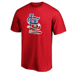 St. Louis Cardinals Banner Wave T-Shirt - Red