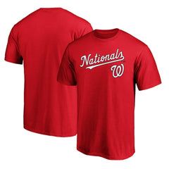Washington Nationals Team Lockup T-Shirt - Red