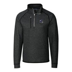 Minnesota Vikings Cutter & Buck Helmet Mainsail Sweater-Knit Half-Zip Pullover Jacket - Charcoal online