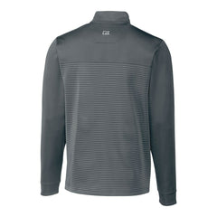 Cincinnati Bengals Cutter & Buck Traverse Stripe Stretch Quarter-Zip Pullover Top - Gray online
