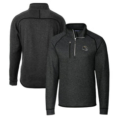Baltimore Ravens Cutter & Buck Helmet Mainsail Sweater-Knit Half-Zip Pullover Jacket - Charcoal outlet
