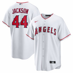 Reggie Jackson Los Angeles Angels Home Retired Player Replica Jersey - White | Nike