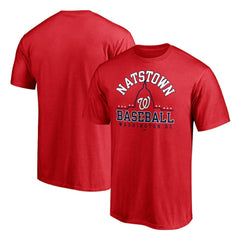 Washington Nationals Hometown Collection Natstown T-Shirt - Red