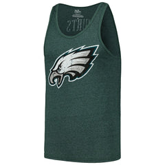 Jalen Hurts Philadelphia Eagles Majestic Threads Name & Number Tri-Blend Tank Top - Green discount