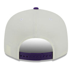 Minnesota Vikings New Era City Originals 9FIFTY Snapback Hat - Cream/Purple discount