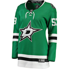 Wyatt Johnston Dallas Stars Fanatics Women's Home Breakaway Player Jersey Kelly Green